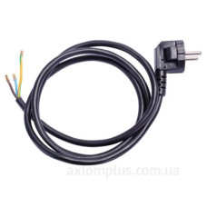 Вилка зі шнуром E.Next e.wire.plug.black.0,75 3х0,75 1,2м чорний (l020012)