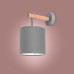 Світильник настінний TK Lighting DEVA E27 15Вт IP20 графіт ( 4110 )