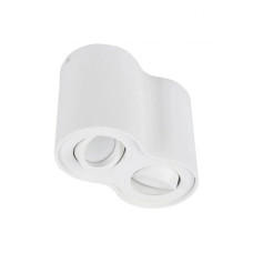 Точковий світильник Azzardo AZ0859 Bross GU10 2x50W IP20 білий Точковий світильник Azzardo AZ0859 Bross GU10 2x50W IP20 білий