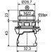 Кнопка поворотна 2-позиційна Аско-Укрем TB5-AG41 (0-I) з ключем (A0140010154)