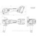 Акумуляторна кутова шліфувальна машина Metabo W 18 L BL 9-125 (602374510)