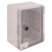 Удароміцний корпус E.Next e.plbox.180.240.130.tr з АБС-пластика 180х240х130 IP65 з прозорими дверцятами (CP5032)