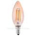 Лампа філаментна DELUX BL37B 4Вт 2700K amber 220В E14