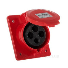 Силовий роз`єм ECOHOME ECO-424 3Р+РЕ 32А/4 (ECO016010011) Силовий роз`єм ECOHOME ECO-424 3Р+РЕ 32А/4 (ECO016010011)
