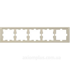 П''ятимісна рамка Schneider Electric D-Life MTN4050-6533 сахара