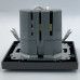 Розетка EL-BI VEGA антрацит матовий 1-на з/з + 2USB (Type C+A) 2A ( 510-016700-334 )