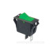 Перемикач TNSy KCD3-2-101V G/B з підсвічуванням зелений (TNSy5500857)