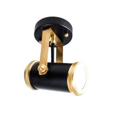 Світильник поворотний, спот Pikart 2060-3 Tube GU10 1x60W IP20 чорний