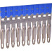 Втична 10P перемичка ETI 3903027 ESC-PTP2/10/B для ESC-CBC.2 з синьою ізоляцією