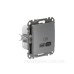 Розетка USB Schneider Electric Sedna Design & Elements A+C 3A 45Вт алюміній SDD113404