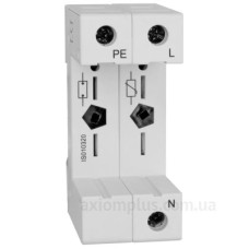 База (гніздо) для модуля захисного розрядника Schrack IS010320 Vartec 1P+N клас С База (гніздо) для модуля захисного розрядника Schrack IS010320 Vartec 1P+N клас С