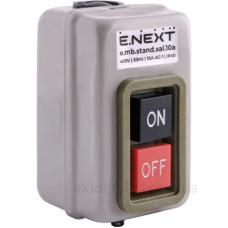 Металевий кнопковий пост E.Next e.mb.stand.xal.10a 10А On-Off (s006024)