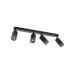 Світильник поворотний, спот TK Lighting 6916 Jet GU10 4x10W IP20 чорний