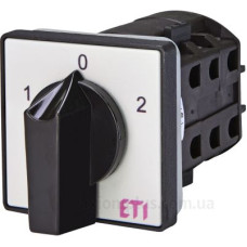 Кулачковий перемикач ETI 004773139 CS 16 11 U (3p «1-0-2» реверс» 16A) Кулачковий перемикач ETI 004773139 CS 16 11 U (3p «1-0-2» реверс» 16A)