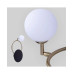 Бра, настінний світильник MJ-Light 16002 Pearl Bk+Gd G4 5W Бра, настінний світильник MJ-Light 16002 Pearl Bk+Gd G4 5W