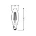 Світлодіодна лампочка Osram 4099854467189 LED E14 1x3.4W 4000K 470Lm IP20