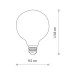 Лампа LED Nowodvorski Bulb Vintage E27 1x6W 2200K 550Lm IP20 ( 10593 )