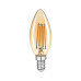 Лампа LED FILAMENT С37 6W E14 2200K VIOLUX ( 833022 )