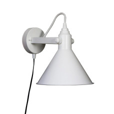 Бра, настінний світильник Pikart 5495-1 Buco clip E14 1x60W IP20 білий