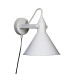 Бра, настінний світильник Pikart 5495-1 Buco clip E14 1x60W IP20 білий