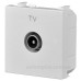 TV розетка ABB Zenit N2250.7 BL 2М (біла) TV розетка ABB Zenit N2250.7 BL 2М (біла)