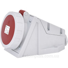Настінний силовий роз'єм ETI 004482046 EZH-6343 IP67 (63A 400V 3P+PE)