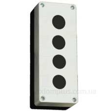 Корпус поста ElectrO KPK4W КПК 4 отвори білий Корпус поста ElectrO KPK4W КПК 4 отвори білий