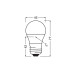 Світлодіодна лампочка Osram 4099854022005 LED E27 1x6.5W 4000K 806Lm IP20