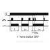 Бістабільне реле F&F BIS-413-24V 9-30В AC/DC 16А