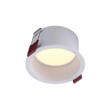 Точковий світильник Kloodi KD-Q019 12W 3К WH LED 840Lm IP44 білий
