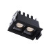 Точковий світильник Kloodi KD-POINT 2X2 4W 3K BK LED 360Lm IP20 чорний