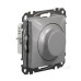 Універсальний поворотний світлорегулятор Schneider Electric алюміній SDD113502