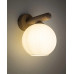 Бра, настінний світильник TK Lighting 11077 Virlo E14 1x10W IP20 бежевий