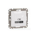 Розетка USB Schneider Electric Sedna Design & Elements A+C 3A 45Вт біла SDD111404