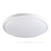 Білий круглий світильник Kanlux Orte LED 18W-NW-O-SE 4000К (29162) із сенсором руху