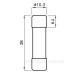 Запобіжник ETI 002625077 CH 10x38 gPV 12A 1000V (30kA)