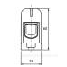 Клема Promfactor FT 1Р Cu:35-150мм²/ Al:35-150 35-150мм² сіра FT1150F