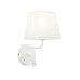 Бра, настінний світильник TK Lighting 11393 Maja E27+G9 1+1x15W+8W IP20 білий