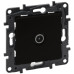 TV розетка Legrand Niloe Step зірка чорна (863574)
