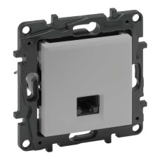 Розетка Niloe Step алюміній 1-на RJ45 комп ( 863359 )