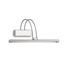 Бра, настінний світильник Ideal Lux 7045 Bow LED 1x4.6W 3000K 580Lm IP20 хром