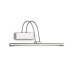 Бра, настінний світильник Ideal Lux 7045 Bow LED 1x4.6W 3000K 580Lm IP20 хром