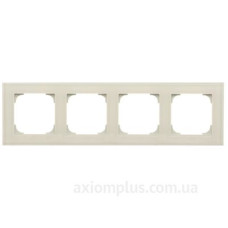 Чотиримісна рамка ABB Sky 2CLA857400A3001 8574 CB (біле скло) Чотиримісна рамка ABB Sky 2CLA857400A3001 8574 CB (біле скло)