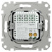 Розетка Schneider Sedna Design ​чорна USB type A+C 21Вт ( SDD114405 )