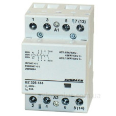 Модульний контактор Schrack BZ326444 230В AC 4НВ 63А