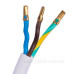 Вилка зі шнуром E.Next e.wire.plug.white.0,75 3х0,75 1,2м білий (l020011)