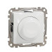Поворотний світлорегулятор Schneider Electric Sedna Design & Elements RC 3-370 Вт білий SDD111501