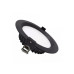 Точковий світильник Kloodi KD-DEEP135 13W CCT BK LED 3000K/4000K/6000K 1440Lm IP44 чорний