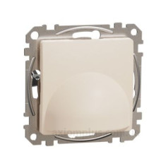 Накладка для виведення кабелю Schneider Electric Sedna Design & Elements бежева SDD112903