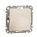 Накладка для виведення кабелю Schneider Electric Sedna Design & Elements бежева SDD112903